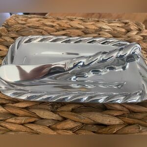Mariposa Butter Dish & Spreader Knife - New with Box!